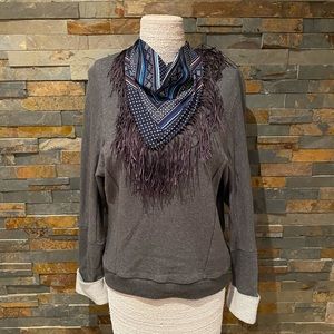 10 Crosby Derek Lam Sweater & Silk Scarf Combo (Multiple Sizes) NWT